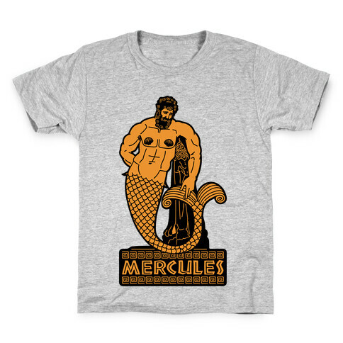 Mercules Merman Hercules Parody Kids T-Shirt