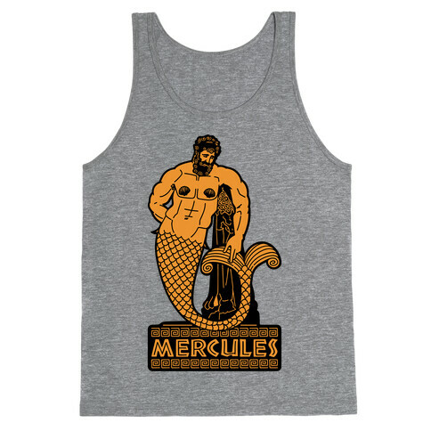 Mercules Merman Hercules Parody Tank Top