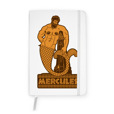 Mercules Merman Hercules Parody Notebook