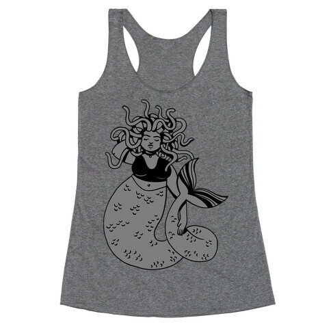 Merdusa (Mermaid Medusa) Racerback Tank Top