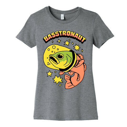 Basstronaut Womens T-Shirt