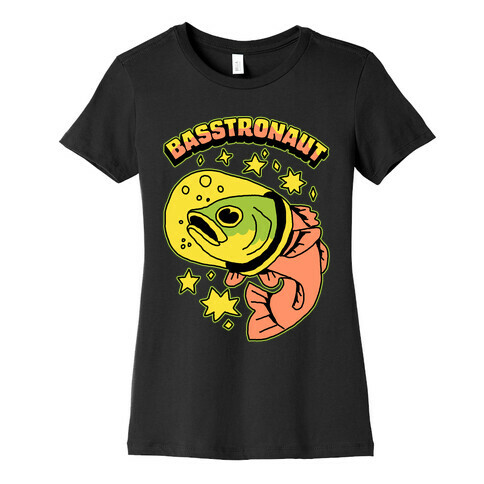 Basstronaut Womens T-Shirt