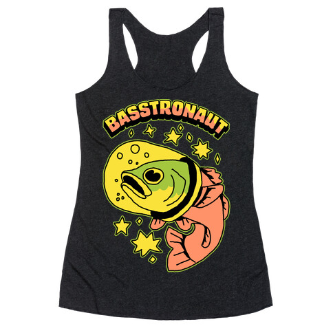 Basstronaut Racerback Tank Top