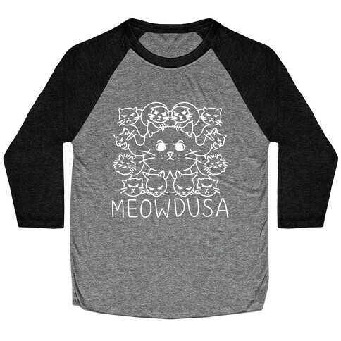 Meowdusa Baseball Tee