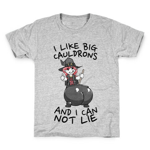 I Like Big Cauldrons And I Can Not Lie Kids T-Shirt