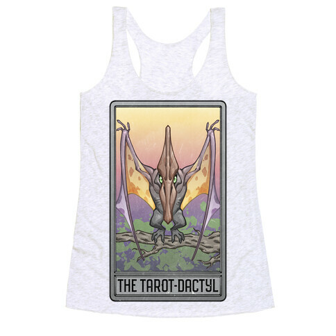 Tarot-dactyl Racerback Tank Top