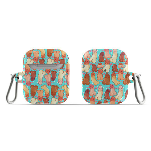 Kawaii Penises Pattern AirPod Case