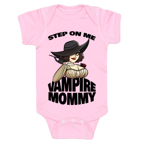 Step On Me Vampire Mommy Baby One-Piece