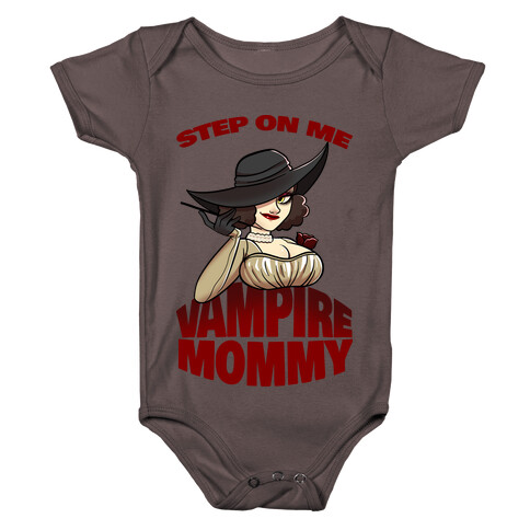 Step On Me Vampire Mommy Baby One-Piece