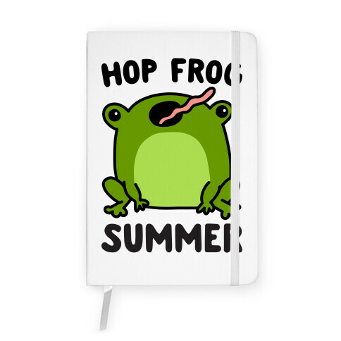 Hop Frog Summer Notebook