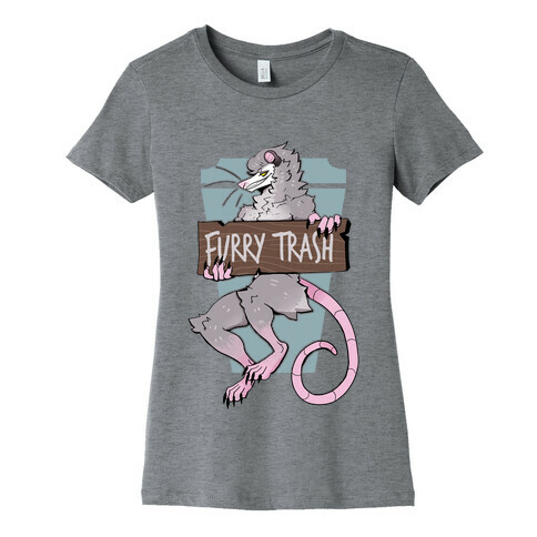 Furry Trash Womens T-Shirt