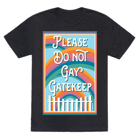 Please Do Not Gay Gatekeep T-Shirt