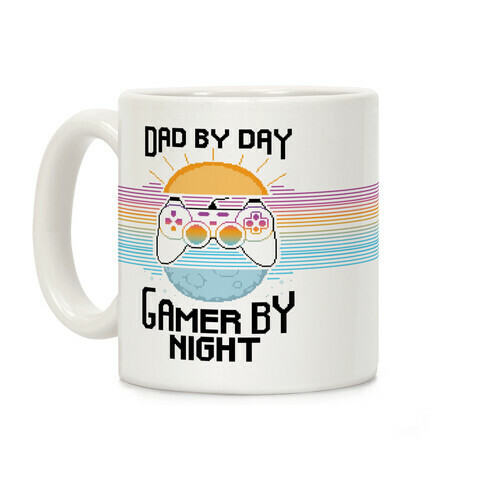 Dad By Day, Gamer By Night Coffee Mug