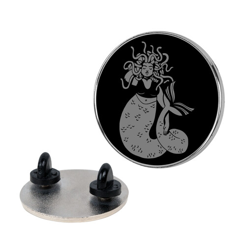 Merdusa (Mermaid Medusa) Pin