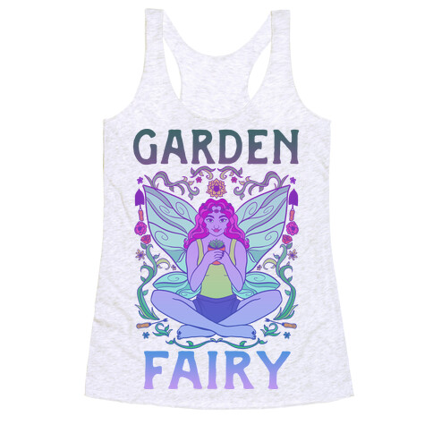 Garden Fairy Racerback Tank Top