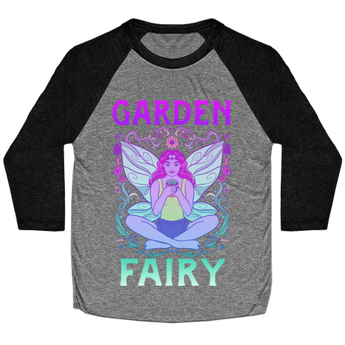 Garden Fairy Baseball Tee