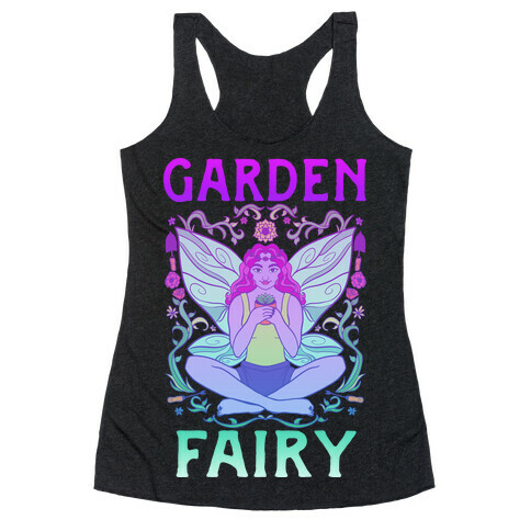 Garden Fairy Racerback Tank Top