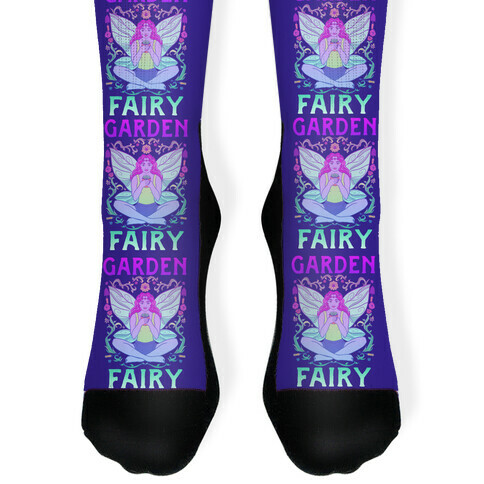 Garden Fairy Sock