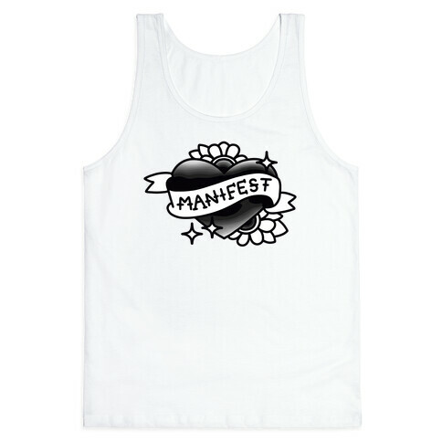 Manifest (Black & White) Tank Top