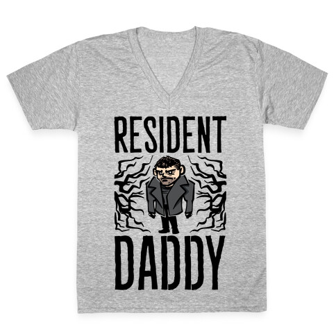 Resident Daddy Parody V-Neck Tee Shirt