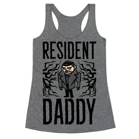 Resident Daddy Parody Racerback Tank Top
