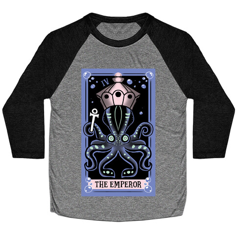 Creepy Cute Tarots: The Emperor Baseball Tee