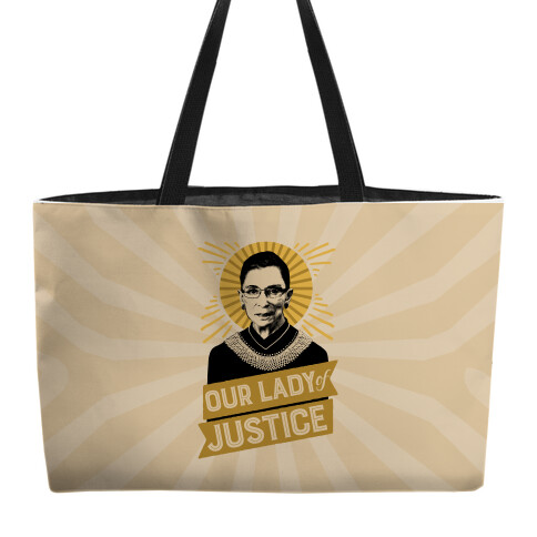 RBG: Our Lady Of Justice Weekender Tote