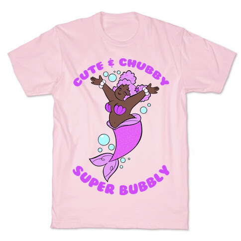 Cute & Chubby Super Bubbly Purple T-Shirt