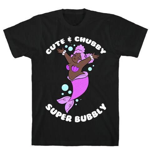 Cute & Chubby Super Bubbly Purple T-Shirt