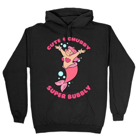 Cute & Chubby Super Bubbly Pink Hooded Sweatshirt