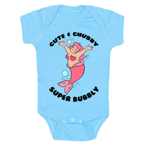 Cute & Chubby Super Bubbly Pink Baby One-Piece
