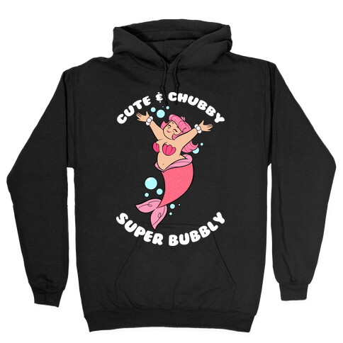 Cute & Chubby Super Bubbly Pink Hooded Sweatshirt