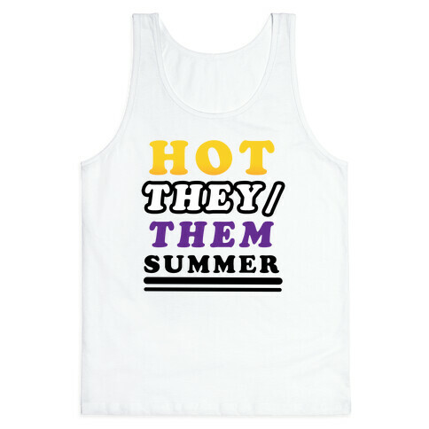 Hot They/Them Summer Tank Top