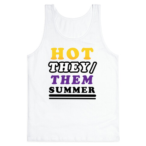 Hot They/Them Summer Tank Top