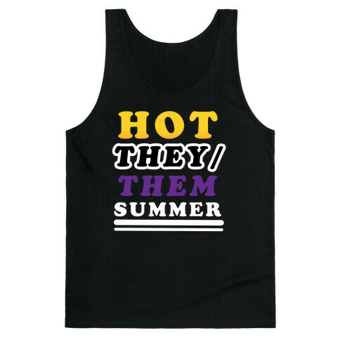 Hot They/Them Summer Tank Top