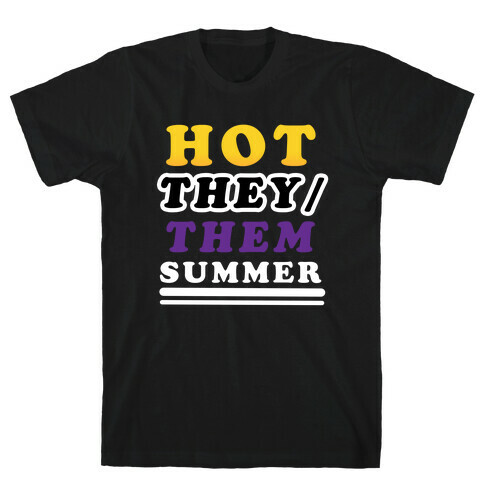Hot They/Them Summer T-Shirt