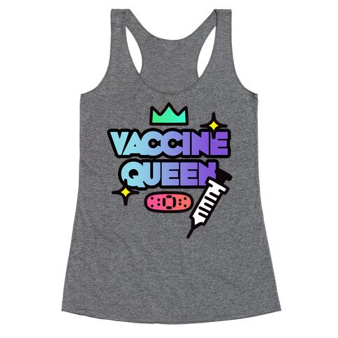 Vaccine Queen Racerback Tank Top