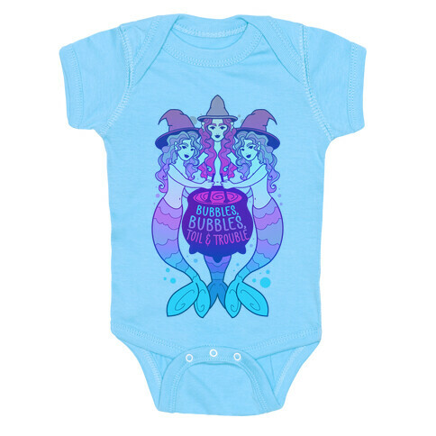 Bubbles, Bubbles, Toil and Trouble Baby One-Piece