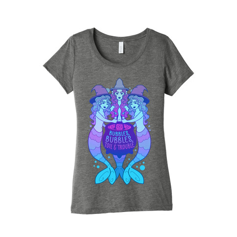 Bubbles, Bubbles, Toil and Trouble Womens T-Shirt