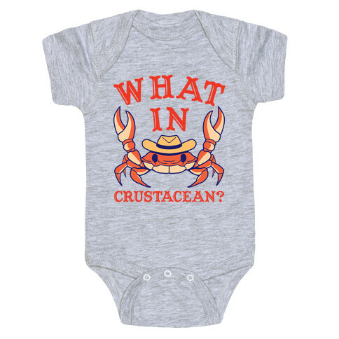 What In Crustacean? Baby One-Piece