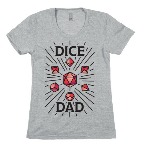 Dice Dad Womens T-Shirt