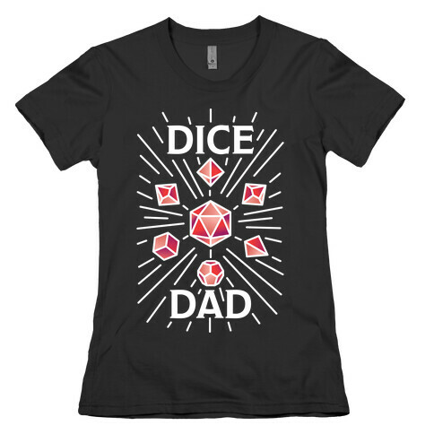 Dice Dad Womens T-Shirt