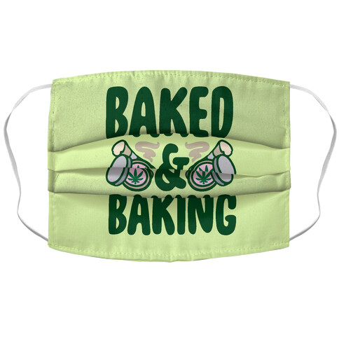 Baked & Baking  Accordion Face Mask