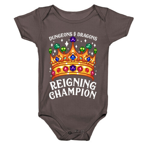 Dungeons & Dragons Reigning Champion Baby One-Piece