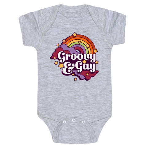 Groovy & Gay Baby One-Piece