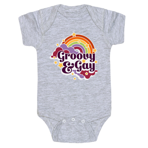 Groovy & Gay Baby One-Piece