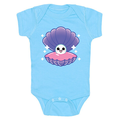 Kawaii Pearl In Shell Baby One-Piece