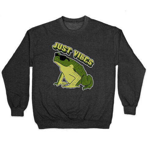 Just Vibes Frog Pullover