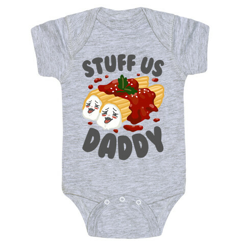 Stuff Us Daddy Manicotti Baby One-Piece