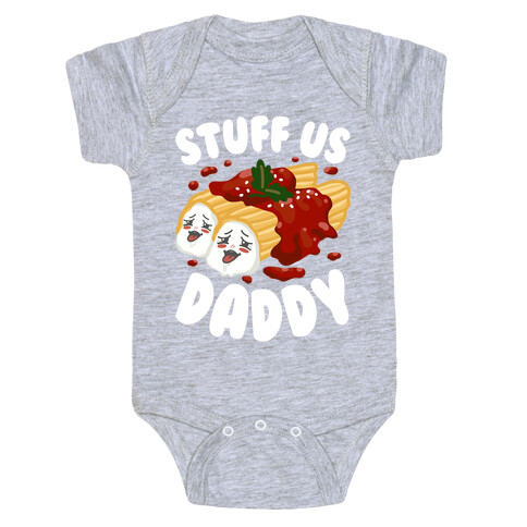 Stuff Us Daddy Manicotti Baby One-Piece